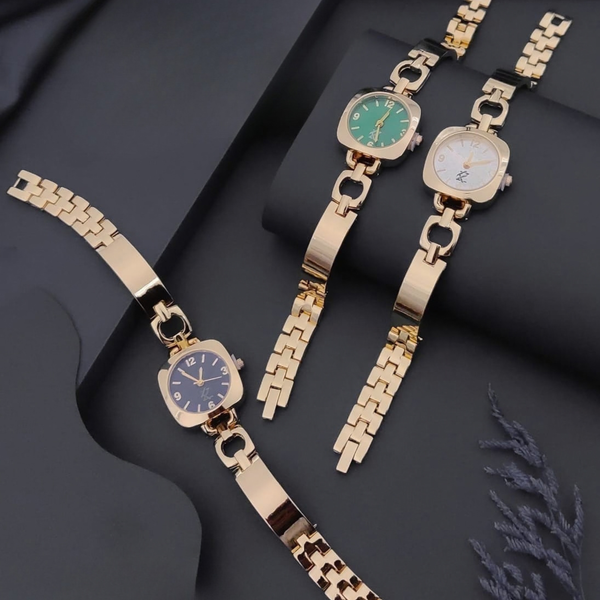 Anti Tarnish Stainless Steel Watch, Elegant Women’s Waterproof Wristwatch,