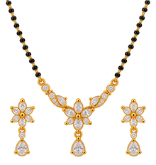 Mangalsutra with Earrings
