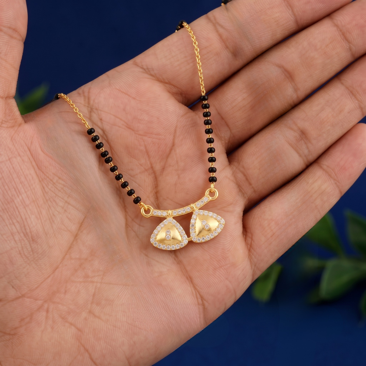 Elegant Twin Drop Mangalsutra