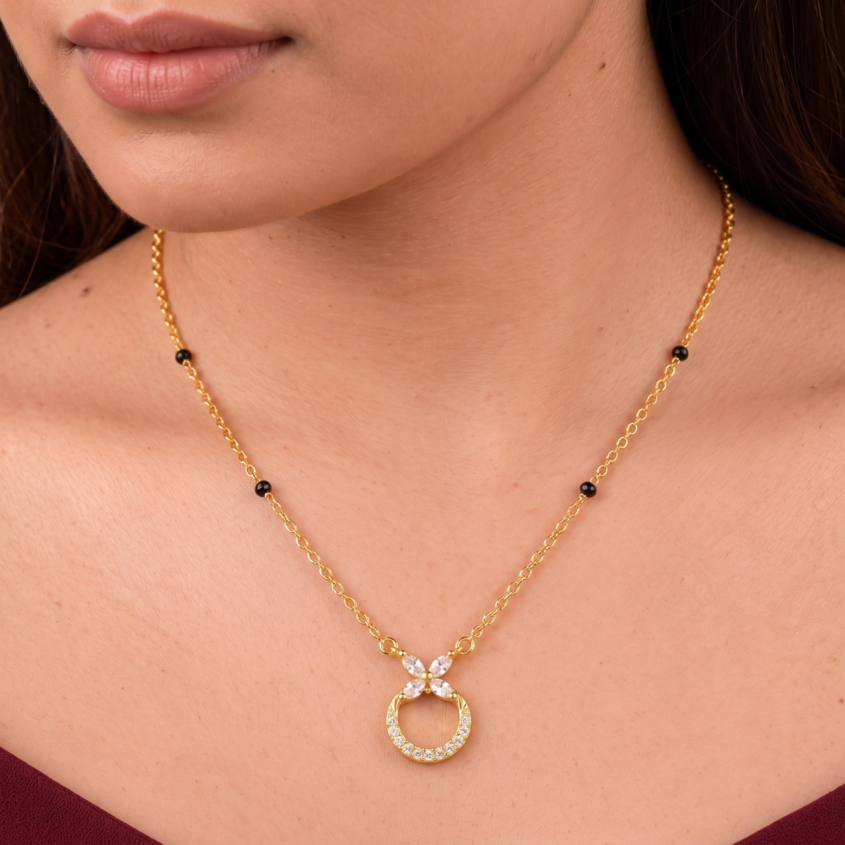 Aurelia Butterfly Mangalsutra