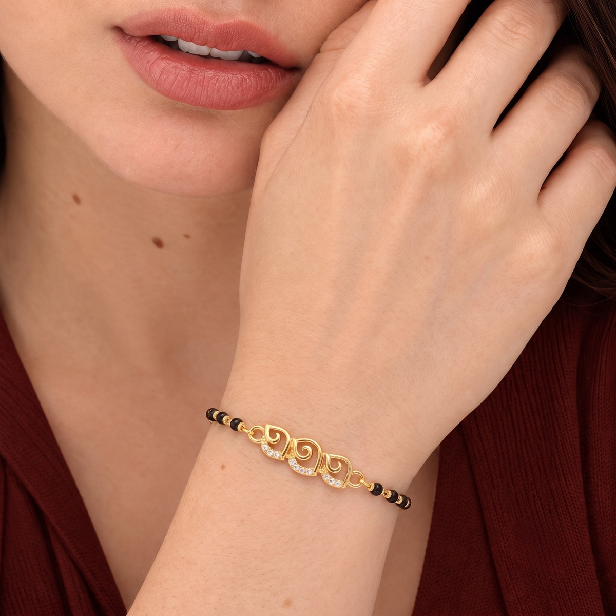 Aarohi Mangalsutra Bracelet
