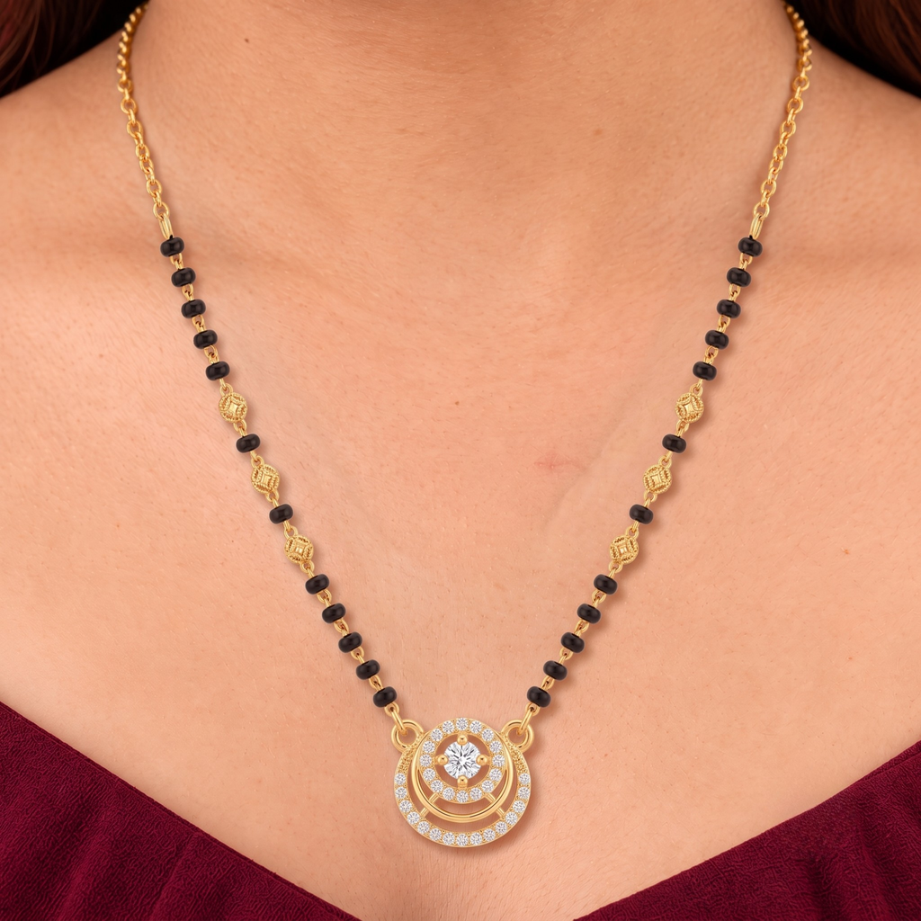 Aurelia Celestial Circle Mangalsutra