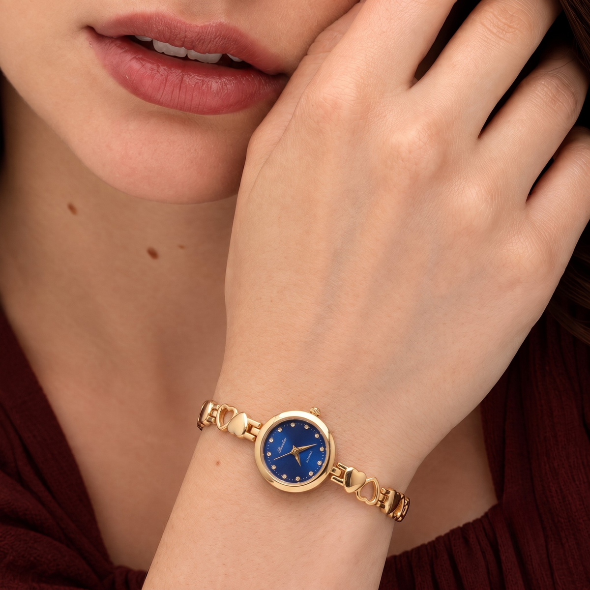 Amara Heart Link Women’s Watch
