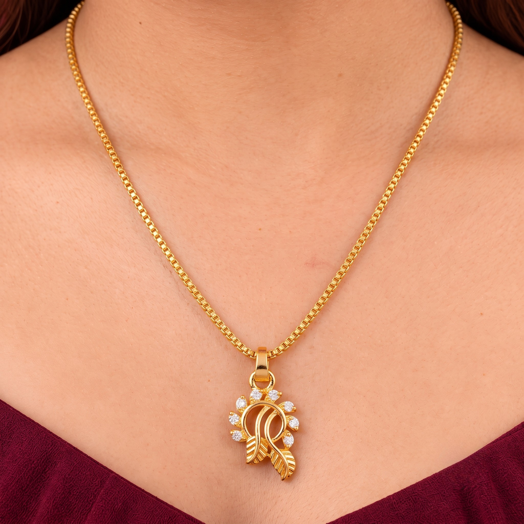 Crystal Circle Pendant