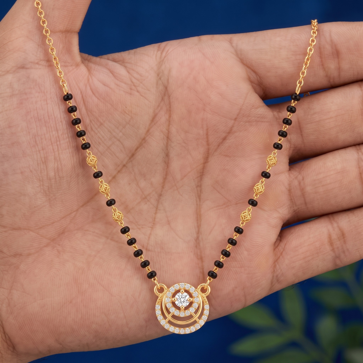 Aurelia Celestial Circle Mangalsutra