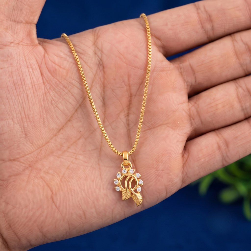 Crystal Circle Pendant