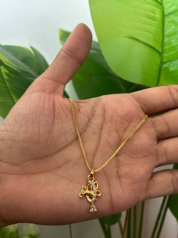 Aurelia Butterfly Charm Chain Pendant